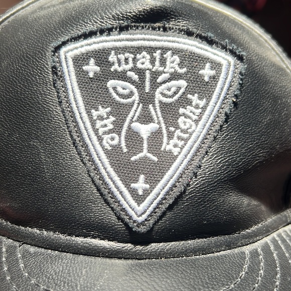 1333 minna goorin bros black leather ball cap. Rare - Picture 6 of 6